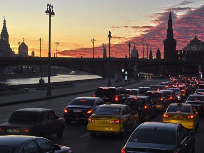 Автомобильное движение в Москве. Фото: aftershok.news