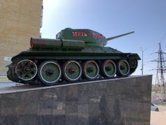 Памятник Воинам-танкистам на ул. Танкистов в Саратове. Фото: vk.com/dpsaratov64