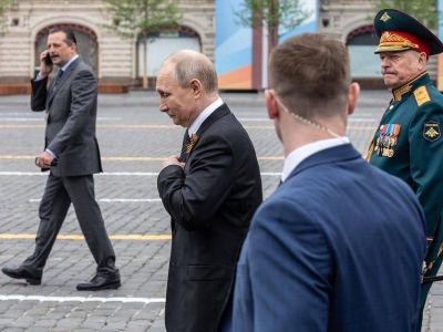В.Путин на параде 9 мая 2019 года. Фото: hyser.com.ua