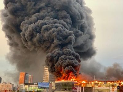 Пожар в Кемерово. Фото: Алексей Валиахметов / VK