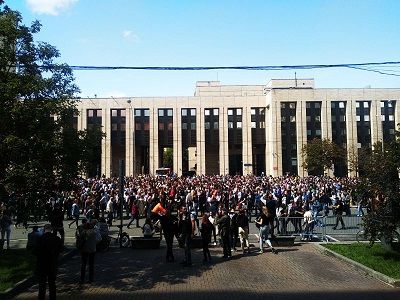 Митинг в поддержку независимых кандидатов в Мосгордуму. Фото: Каспаров.Ru