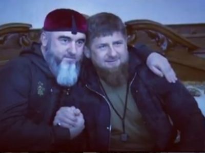 Темирбаев и Кадыров. Фото: Obzor.io