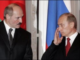 Александр Лукашенко и Владимир Путин. Фото: naviny.by