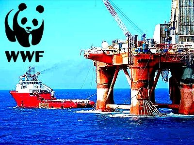 WWF и нефтяная платформа (pronedra.ru)