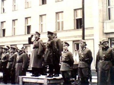 Совместный парад вермахта и РККА в Бресте, 1939 г. Фото: facebook.com/andronnik?
