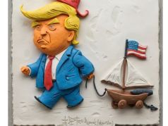 Дональд Трамп всех победил. Карикатура А.Петренко: t.me/PetrenkoAndryi